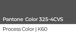 Pantone Color 325-4CVS